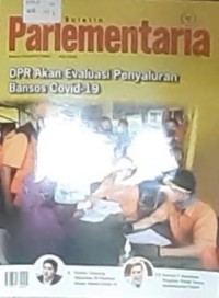 Buletin Parlementaria edisi Juni No. 1110/V/VI/2020