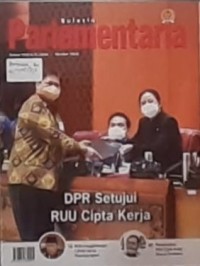 Buletin Parlementaria edisi Oktober No. 1125/II/X/2020