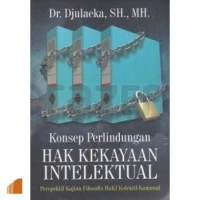 Konsep perlindungan hak kekayaan intelektual : perspektif kajian filosofis HAKI kolektif komunal
