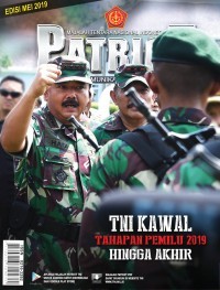 Majalah TNI patriot : media komunikasi prajurit TNI edisi Mei 2019
