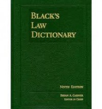 Black's law dictionary, 9th ed
