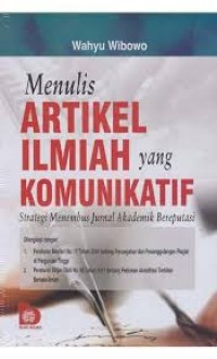 Menulis artikel ilmiah yang komunikatif