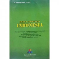 Hukum lingkungan Indonesia