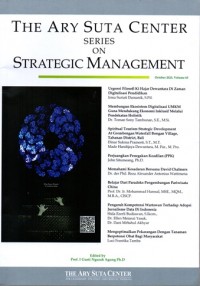 The Ary Suta Center Series on Strategic Management, October 2023, Vol. 63