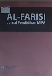 AL - FARISI : Jurnal Pendidikan MIPA Vol. 1 No. 2 Agustus-November 2018