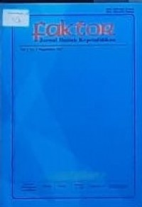 Faktor : Jurnal Ilmiah Kependidikan Vol. 6 No. 2 Juli 2019