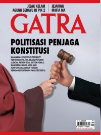 Gatra8-14 Juni 2023: Politisasi penjaga konstitusi