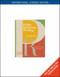 Public relations writing : form and style, 8'th Edition