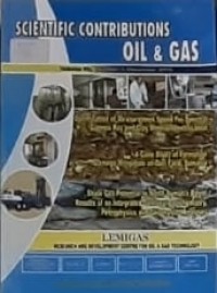 Scientific Contributions Oil & Gas Vol.38 No.3 April 2015