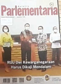 Buletin Parlementaria Edisi November No. 1132/V/XI/2020