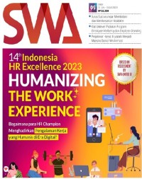SWA 22 Juni-5 Juli 2023: 14 Th.Indonesia HR Excellence 2023 Humanizing the work experience