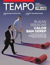 Tempo 8-14 Mei 2023 : Bukan sekedar ban serep koalisi partai...