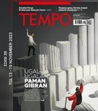 Tempo 13-19 November 2023: Ugal-ugalan Paman Gibran