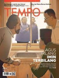 Tempo 4-10 September 2023: Agus hilang Imin terbilang
