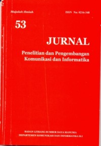 Efektifitas diseminasi teknologi pertanian melalui perpustakaan digital (kasus pada Pusat Perpustakaan dan Penyebaran Teknologi Pertania)