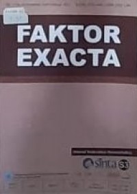 Faktor Exacta : Jurnal Ilmiah Teknologi Vol. 12 No. 03 September -  Desember 2019