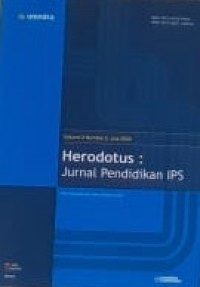 HERODOTUS : Jurnal Pendidikan IPS Vol. 3 No. 2 July 2020