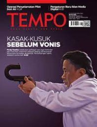 Tempo 20-26 Februari 2023: Kasak Kusuk Sebelum Vonis Sambo