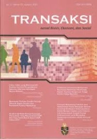 Pengaruh penggunaan produk, kepuasan dan keterlibatan pada perilaku perpindahan  merek (Transaksi: Jurnal Bisnis Ekonomi dan Sosial Vol. 6-No.02, November 2014)